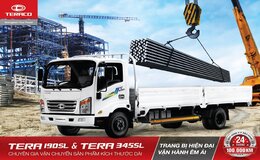 TERA345SL THÙNG LỬNG – CHUYÊN GIA VẬN CHUYỂN SẢN PHẨM KÍCH THƯỚC DÀI 